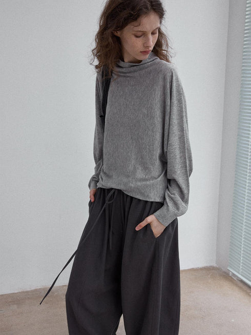 Zenya Wool Bat Pullover